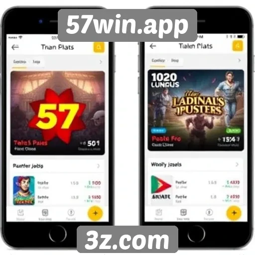 57win.app - Análise das ofertas de jogos do site 57win.app